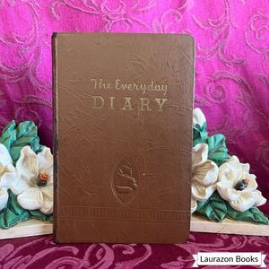 1937 Vintage Handwritten Spiritual Diary, Fully Completed Religious Journal